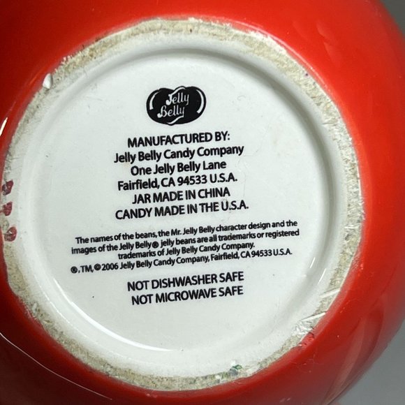 Mr. JELLY BELLY Ceramic Candy Jar - Picture 11 of 11